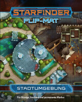 Starfinder RPG: Flip-Mat: Stadtumgebung (DE)