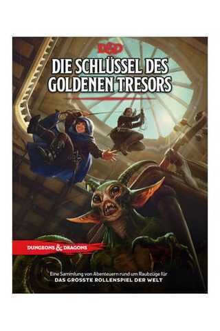 Dungeons & Dragons RPG: Abenteuer Die Schlüssel des Goldenen Tresors (DE)
