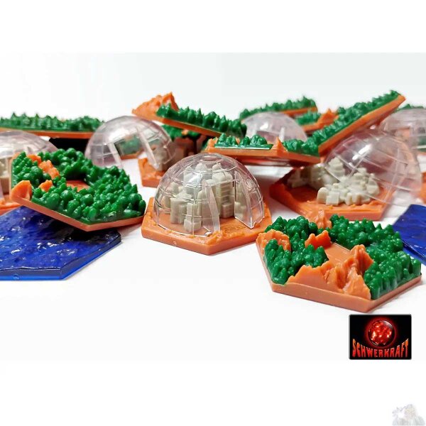 Terraforming Mars: 3D-Plättchen für Amazonis