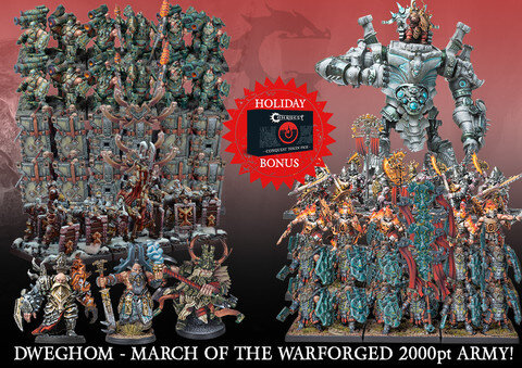 Conquest: Dweghom - March of the Warfoged 2000pt Army (EN)