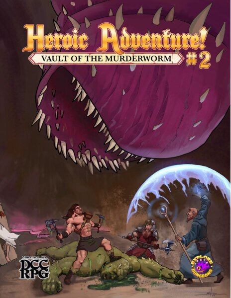 DCC Heroic Adventure! #2 Vault of the Murderworm Deluxe Edition (EN)