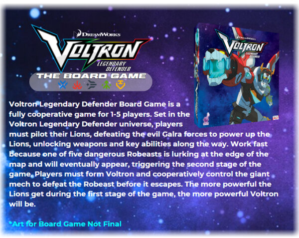 Voltron: Legendary Defender Boardgame (EN)