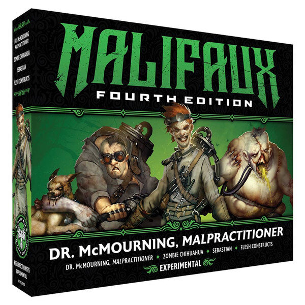 Malifaux 4E: Resurrectionists Dr. McMourning Malpractitioner (EN)