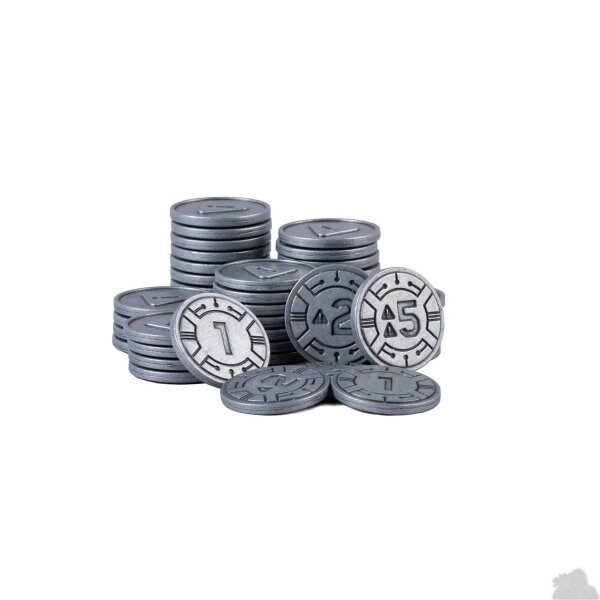 Moonrollers: Metal Hazard Tokens (EN)