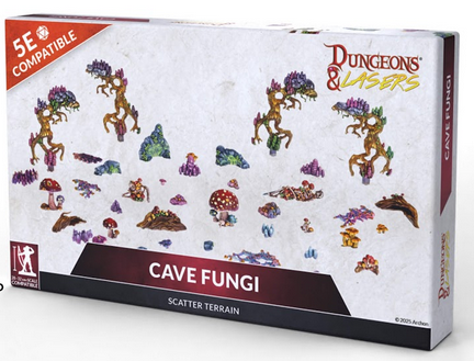 Dungeons & Lasers: Cave Fungi Scatter Terrain (EN)