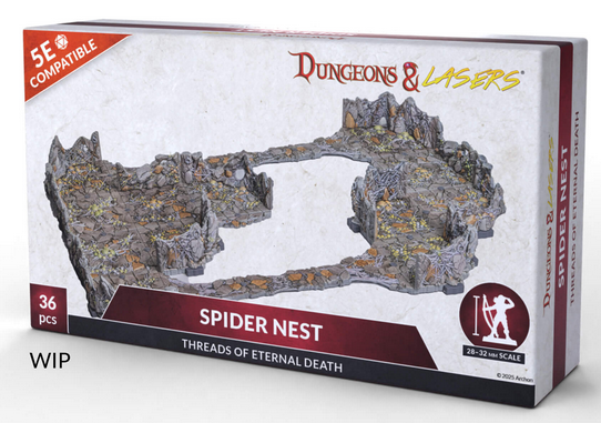 Dungeons & Lasers: Spider Nest Pre-Painted (EN)