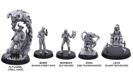 Shadowrun: Miniatures - Sprawl Runners