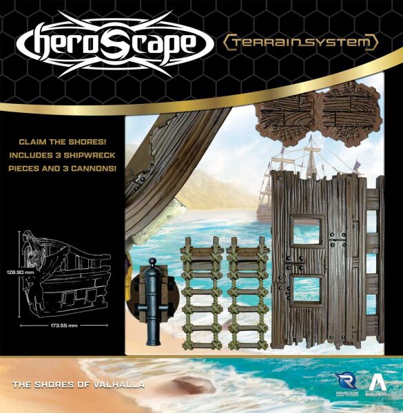 HeroScape: Shores of Valhalla Terrain Expansion (EN)