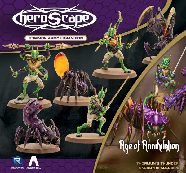 HeroScape: Skordyre Soldiers Army Expansion (EN)