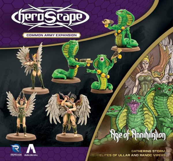 HeroScape: Elites of Ullar and Ranoc Vipers Army Expansion (EN)