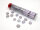 Chessex Crystal Lilac Frosted Gaming Stones (25+)
