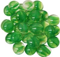 Chessex Green Catseye Gaming Stones (40+ stones per tube)