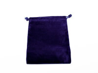 Chessex Velour Dice Bags Small Blue 4x6 Inch