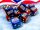 Chessex 16mm WWII Dice United States Gemini Blue-Red/White (12)