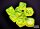 Chessex Lab Dice 7 Translucent Polyhedral Neon Yellow/white 7-Die Set (with bonus die)