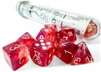 Chessex Lab Dice 9 Borealis Passion/White Luminary...