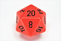 Chessex Opaque 34mm d20 Orange/black