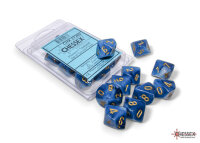 Chessex Signature Ten d10 Phantom Teal w/gold