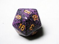 Chessex Special Dice Hurricane Speckled 34mm d20
