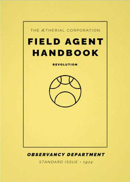 Field Agent Handbook 1924 Revolution Solo RPG (EN)