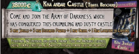 Unglorious RPG: Travel Brochure - Kha’Andar Castle...