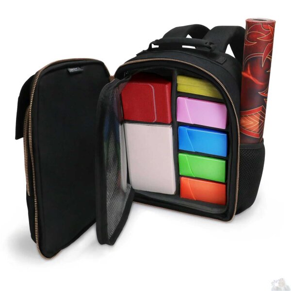 Compact Trading Card Backpack Black