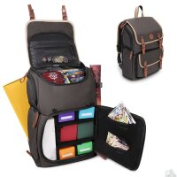 Designer Edition Trading Card Backpack Grey