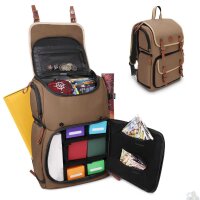 Designer Edition Trading Card Backpack Tan