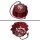 Metal Dice Set Red