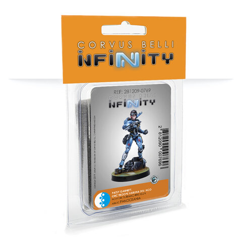 Infinity: Patsy Garnett, Orc Troops Varuna Div. NCO (Submachine Gun)