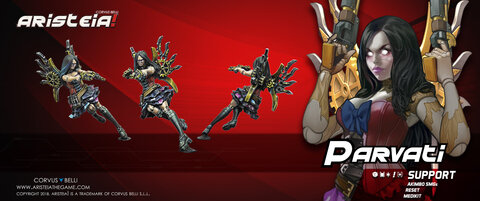 Aristeia!: Parvati "Victorian Automata" Skin