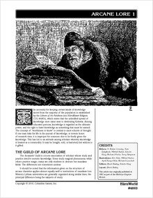 Harnmaster: Arcane Lore (EN)