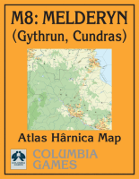 Harnmaster: Atlas Harnica Map M8 Melderyn (EN)