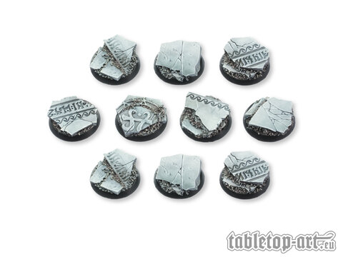 Ancestral Ruins Bases - 25mm (10)