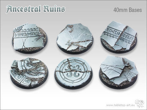 Ancestral Ruins Bases - 40mm (2)