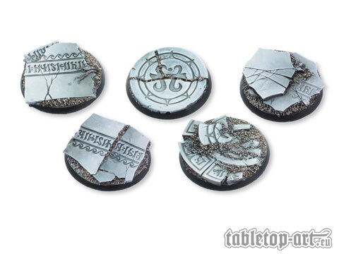 Ancestral Ruins Bases - 40mm (5)