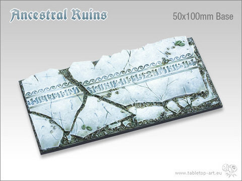 Ancestral Ruins Bases - 50x100mm