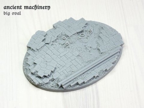 Ancient Machinery Bases - 120mm Oval 1