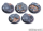 Ancient Machinery Bases - 40mm Round Lip (5)