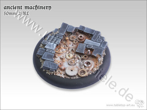 Ancient Machinery Bases - 50mm Round Lip 2