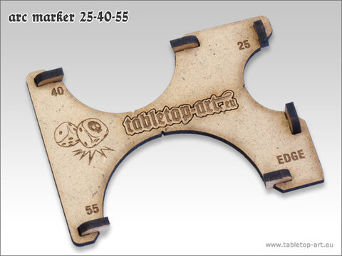 Arc-Marker 25-40-55 - MDF
