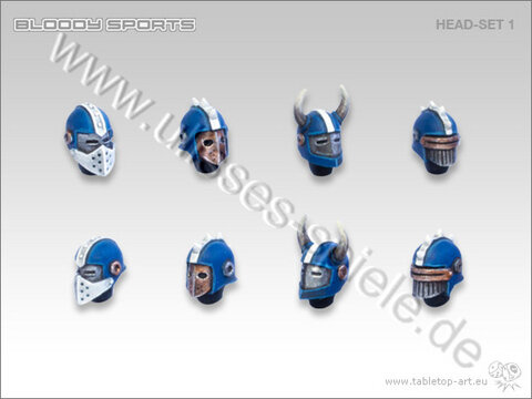 Bloody Sports - Heads Set 1 (8)