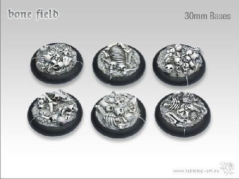 Bonefield Bases - 30mm Round Lip (5)