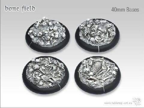 Bonefield Bases - 40mm Round Lip (2)