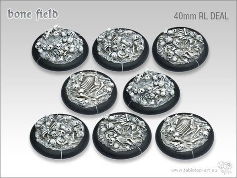 Bonefield Bases - 40mm Round Lip DEAL (8)