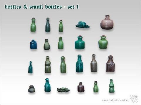 Bottles And Small Bottles - Set 1 (22)