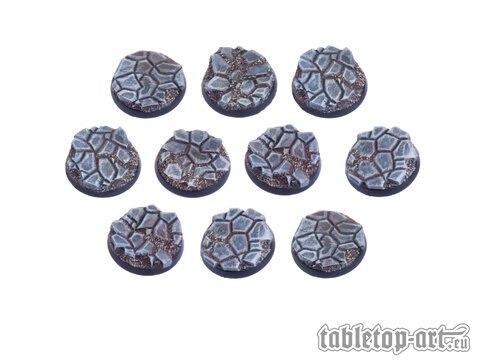 Cobblestone Bases - 25mm (10)