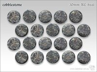 Cobblestone Bases - 30mm Round Lip DEAL (20)