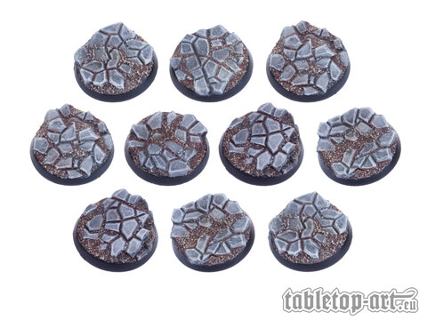 Cobblestone Bases - 32mm (10)