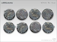 Cobblestone Bases - 40mm Round Lip DEAL (8)